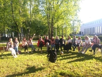 СПБПУ занятие на улице